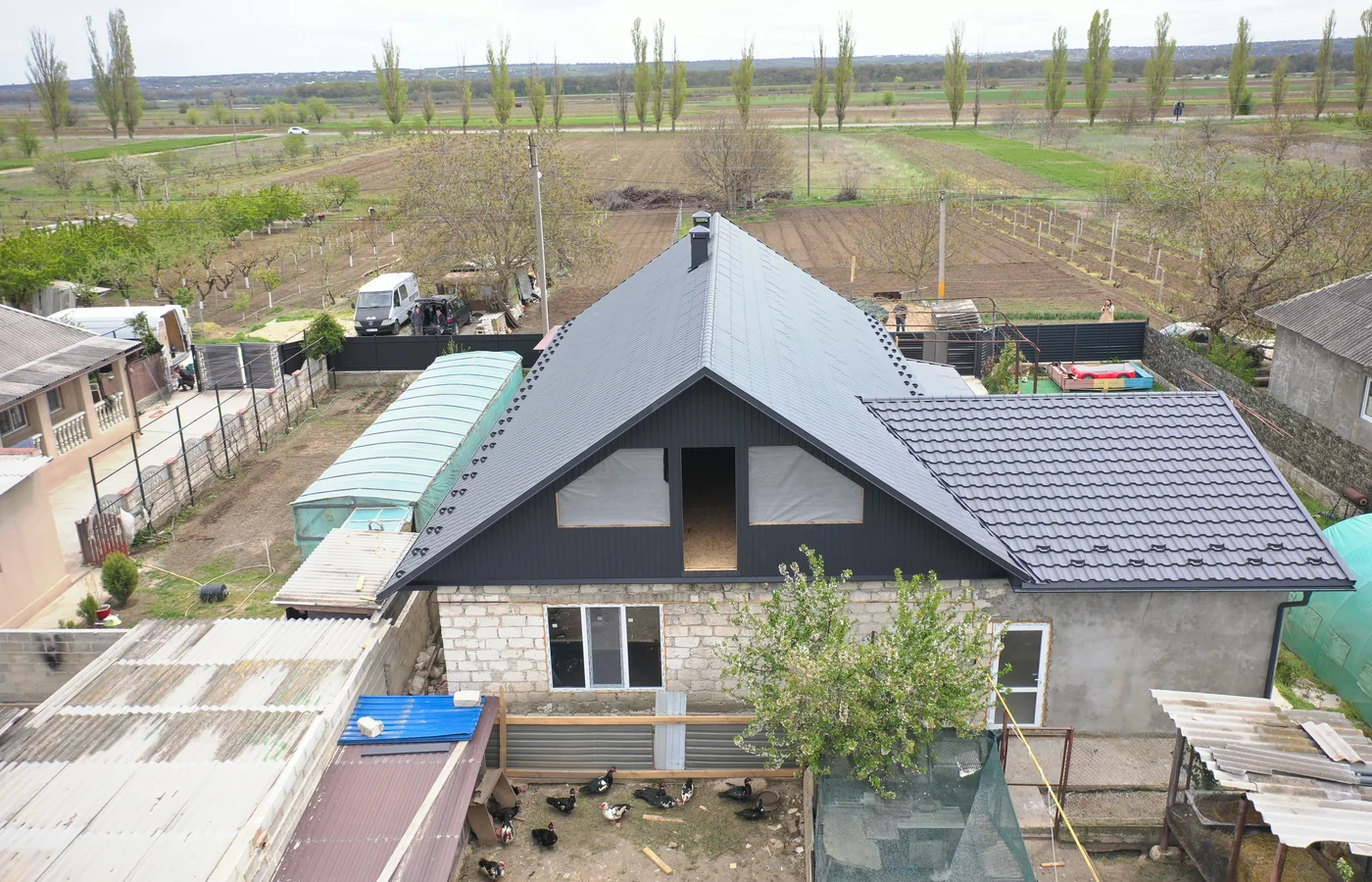 Țiglă metalică dublu-modulară Artica